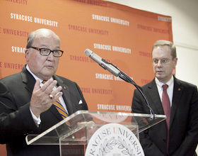 Richard Thompson, chairman of SU Board of Trustees, to step down in May at the end of his term