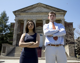 Aysha Seedat and AJ Abell discuss and use their past experiences in SA presidential campaigns