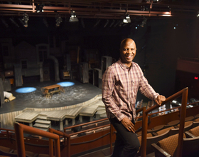 Associate artistic director of Syracuse Stage discusses inspirations, love of words