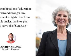 Laura Lavine’s plan for education, crime makes her the ideal candidate for Syracuse mayor