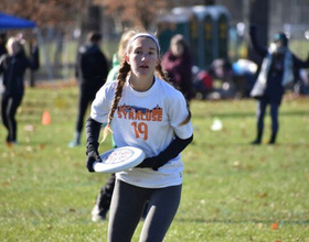 Meet Megan Kirby, SU ultimate frisbee's captain and only ESF member