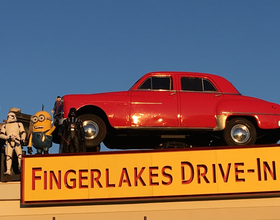 Finger Lakes Drive-in offers traditional movie experience on 106-foot screen