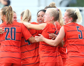 Corner kicks propel Syracuse to 2-0 win over Fairleigh Dickinson in season-opener