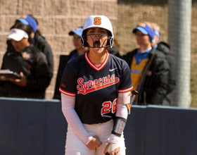 With her fierce competitive edge, Taylor Posner brings energy to outfield