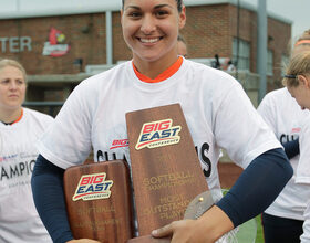 Jenna Caira’s dominance as player, coach earned her 1st SU softball jersey retirement