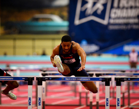 Jaheem Hayles wins ACC Track Athlete of the Year