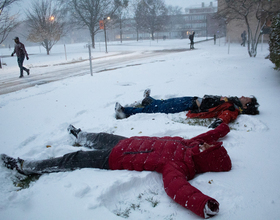 Gallery: Celebrating the season's first snowstorm, Syracuse-style