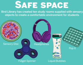 Bird Library adds sensory-friendly study rooms