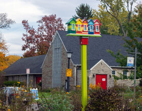 Birdhouses, community gardens give Meadowbrook its character