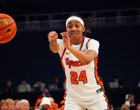 Dominique Camp tallies 1st double-double in SU’s win over VT