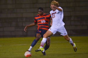 Syracuse and Kamal Miller have been muscled out of the top five in the NSCAA rankings for the first time since the beginning of the season. SU hasn't won a contest in its last four games. 