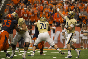 According to our beat writers, Pitt will easily beat up to end its season on Saturday. 