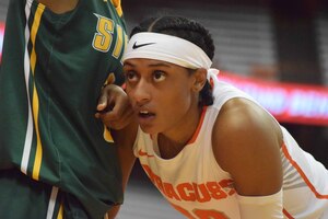 Syracuse lost a wealth of 3-point threats due to graduation. That leaves Brittney Sykes as someone SU may be able to rely on from deep.