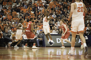 Freshman Tyus Battle scored seven points and dished out three assists in the Orange victory. 