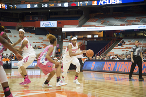 Brittney Sykes gears up for her final postseason run at Syracuse. The ACC tournament begins Thursday night in South Carolina. 