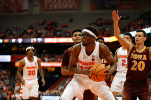 Paschal Chukwu grabbed 10 rebounds last game against Iona. He'll be matched up with a 7-foot-2 center Saturday night against Texas Southern.