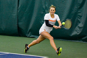 Up to No. 4 in the singles rankings, Gabriela Knutson is the highest ranked individual in SU history.