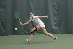 Anna Shkudun has struggled with tennis since her knee injury.