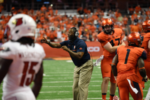 Dino Babers has lost both games coached against Louisville as the head coach of Syracuse. 