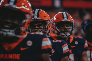 Ahmad Masood became the only Syracuse football player of South Asian descent when he walked on in 2021.