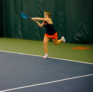 The Orange only dropped one doubles matchup in their 7-0 win over Drexel.
