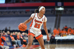 After deciding to come back to Syracuse for her fifth season, Alaina Rice is having her best season yet, setting career-highs in nearly every statistical category. 