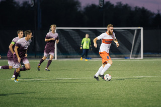 Hugo Delhommelle scored nine minutes in to give SU a one-goal lead.