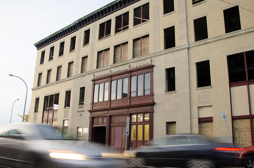 Construction begins to convert Syracuse Herald-Journal building to apartment complex