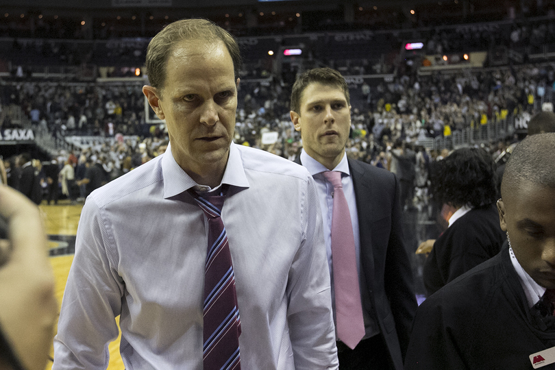 Mike Hopkins coaches his first game: &#8216;That was pretty surreal&#8217;