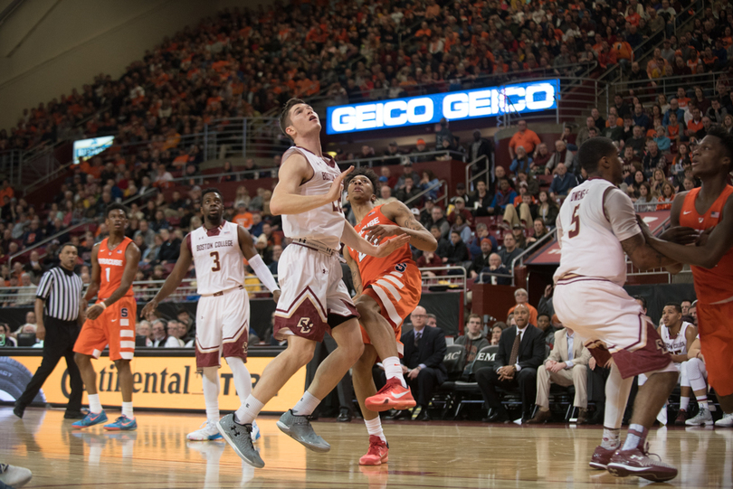 Syracuse struggles defending Boston College&#8217;s Matt Milon and Dennis Clifford but still gets win