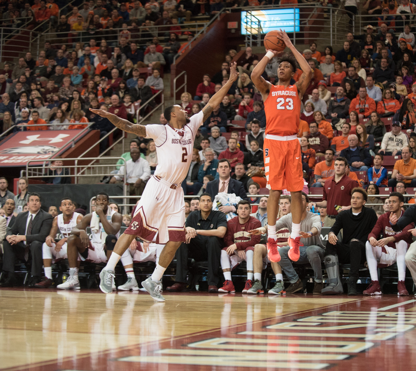 Malachi Richardson and Tyler Lydon key 2nd-half run that propels Syracuse to victory over BC