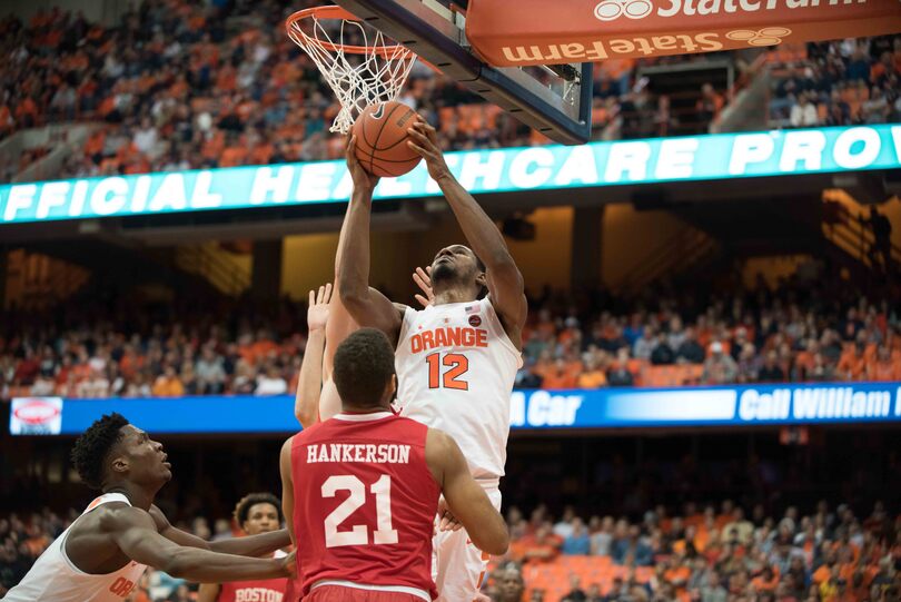 Taurean Thompson has career day in Syracuse&#8217;s 99-77 victory over Boston University