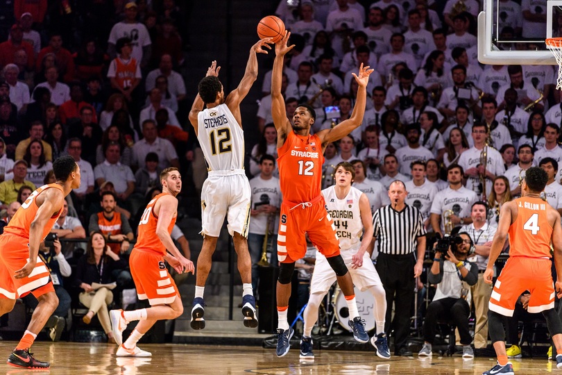 Taurean Thompson can put up points for the Orange — if he can stay on the floor