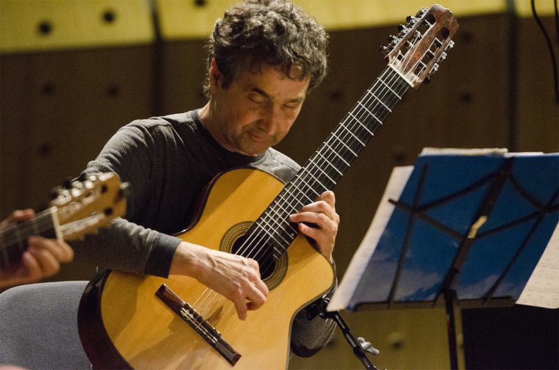 Guitarists share Brazilian culture with Slocum Auditorium