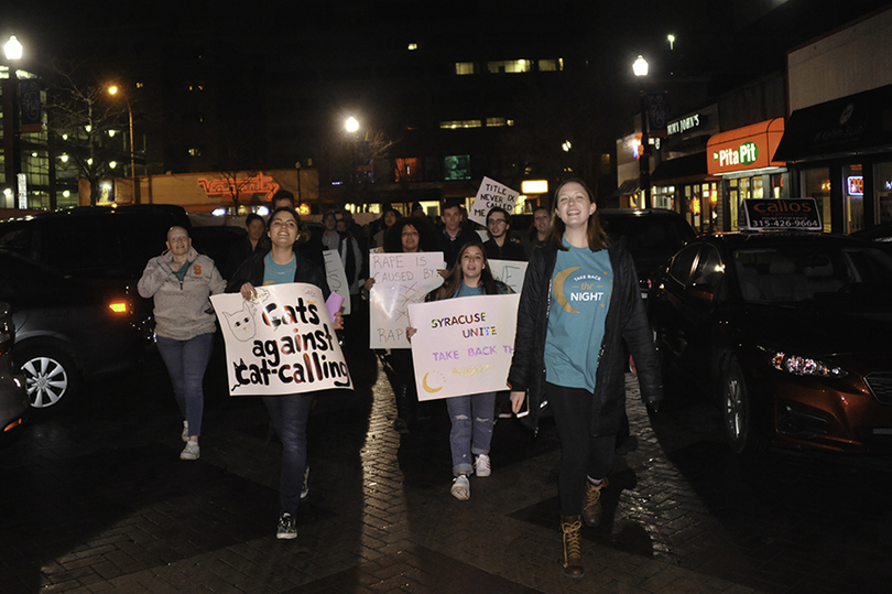 Video: SU&#8217;s Take Back the Night Rally