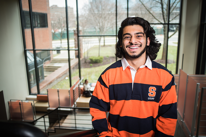 Ryan Patel: Tour guide decides no better place to give back than on SU campus