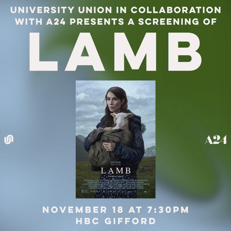 UU to screen &#8216;Lamb&#8217; Thursday evening in partnership with A24