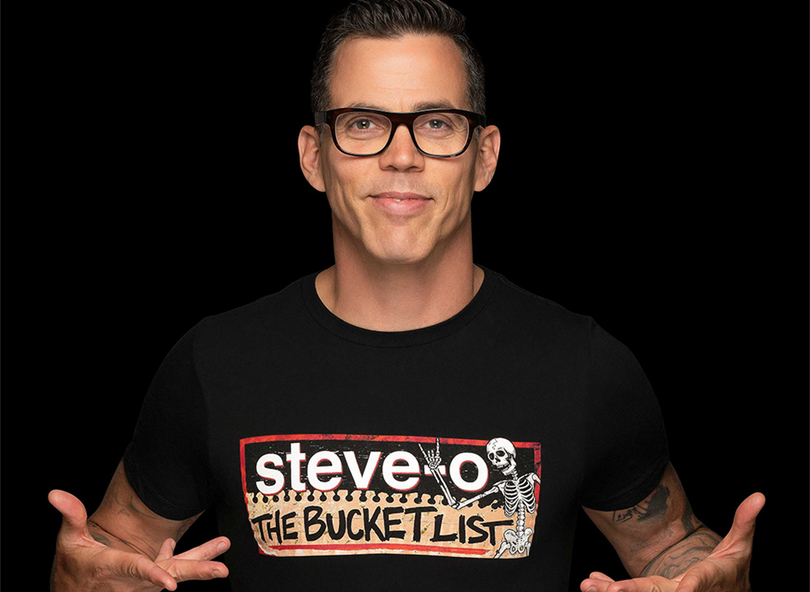 Prepare to faint at Steve-O’s triple X-rated comedy show Wednesday night