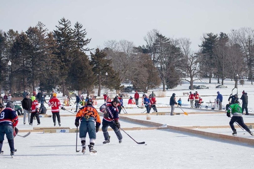 Video: Syracuse Pond Hockey Classic returns