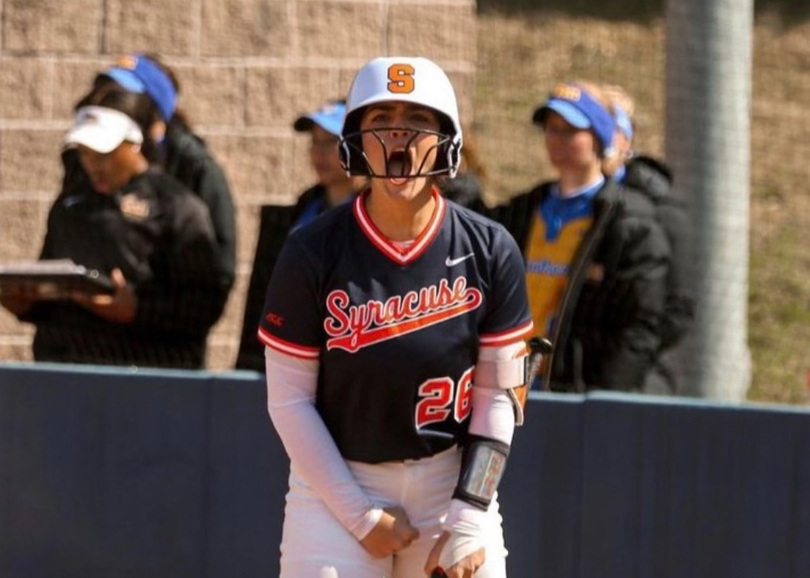 With her fierce competitive edge, Taylor Posner brings energy to outfield