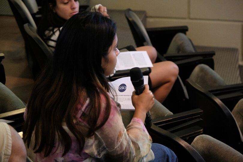 GSO hosts presentation on working for SU food services, plans to unionize