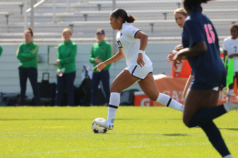 Lily Joseph’s 2 goals lead No. 17 Notre Dame past Syracuse