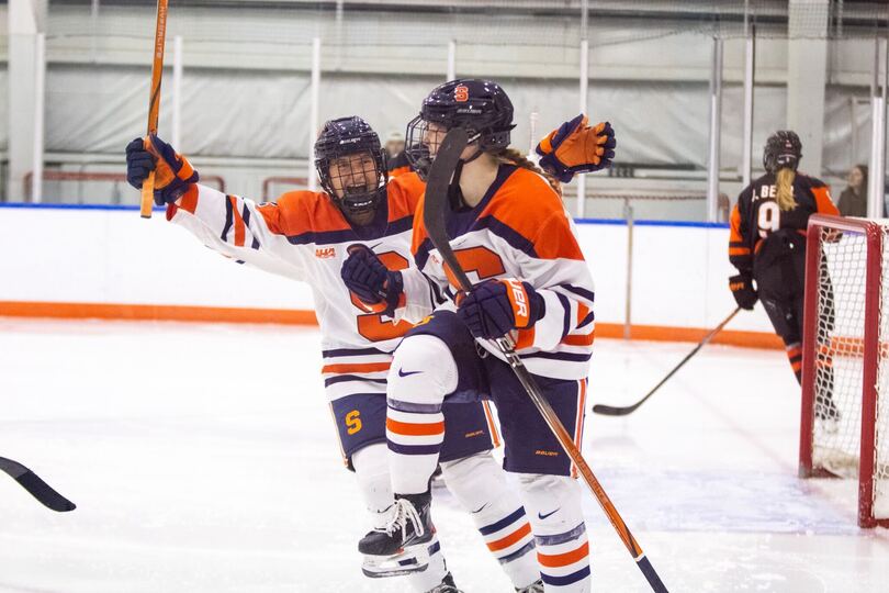 Bryn Saarela’s 2 goals lift Syracuse over RIT