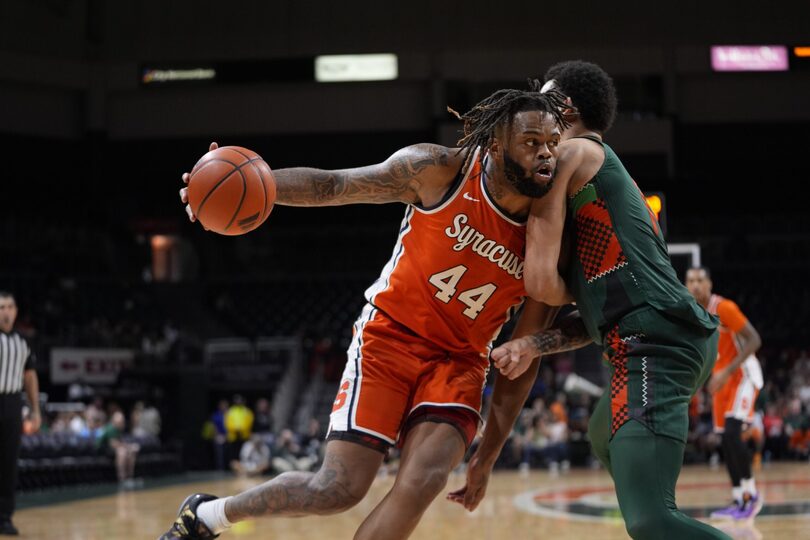 Eddie Lampkin Jr.’s 22 points, 13 rebounds not enough to help SU past Miami