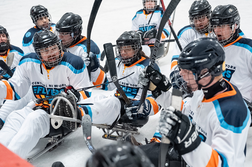 Central New York Flyers sled hockey brings inclusion, community to the ice