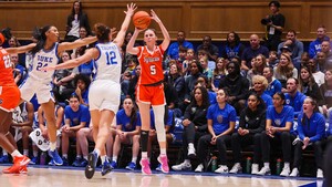 Syracuse registered its lowest-scoring first half of the season versus No. 11 Duke on Sunday, leading to a crushing 80-49 loss. 