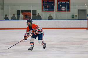 Syracuse ice hockey’s season ended on Sunday with a 5-2 loss to Mercyhurst in Game 3 of the AHA Semifinals. 