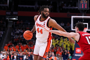 Syracuse needs center Eddie Lampkin Jr. to have a big day inside in its final regular-season game versus Virginia on Saturday.