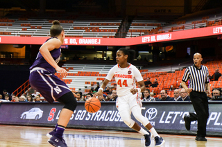 Jasmine Nwajei shot 3-of-4, finishing with eight points in the win.